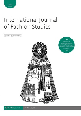 International Journal of Fashion Studies 10.2 is out now! Special Issue